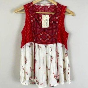 Rewind Boho floral Tank